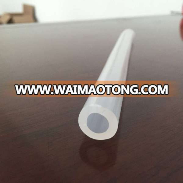 Clear food grade silicone rubber hose